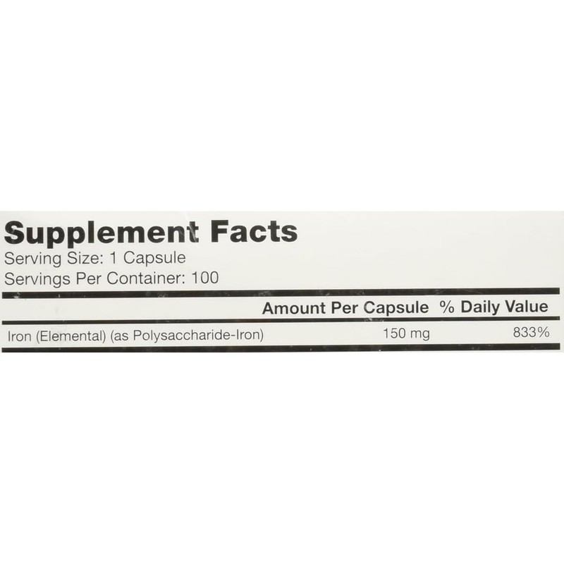 Ferrex 150 Capsules, 100ct (3 Pack)