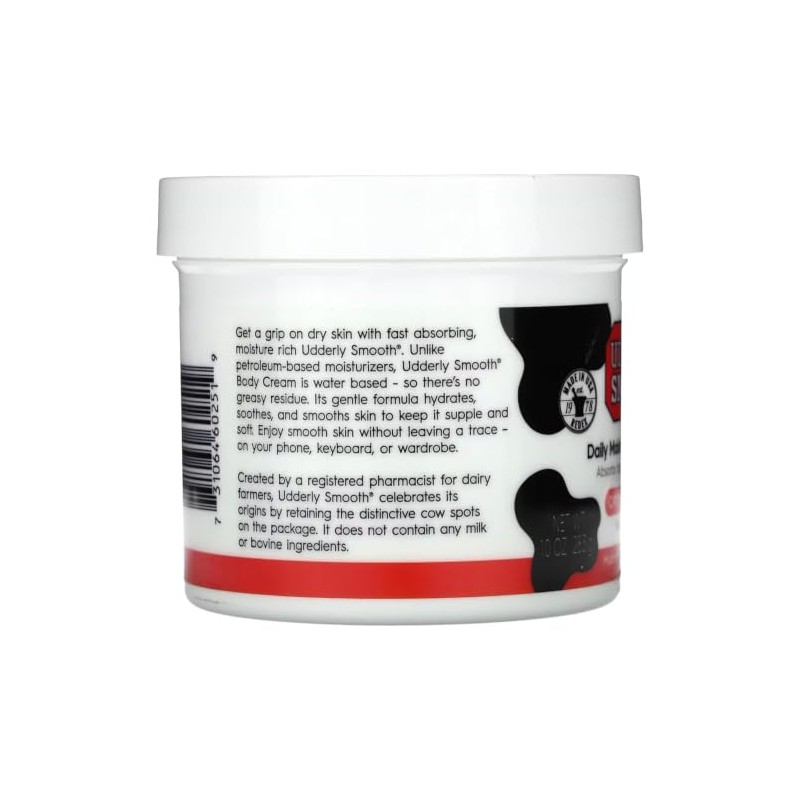 Udderly Smooth Body Cream Skin Moisturizer, 12 oz, 2 Pack