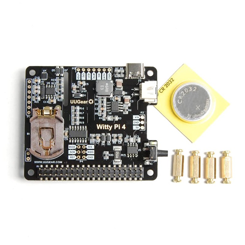 Witty Pi 4: Realtime Clock and Power Management for Raspberry