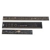 Hililand 3 Pieces 6.3/7.87/10.23 Inch PCB Circuit Board Ruler Multifunctional