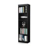 Maykoosh Tuscan Treats 5-Shelf Narrow Bookcase - 11.5" D x