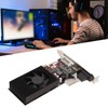 Desktop Graphics Card 4GB GDDR3 128bit 650/5000MHz Quiet Cooling Fan