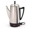 Presto 02811 Stainless Steel Electric Coffee Percolator - 12-Cups, Easy-Pour