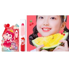 I'm Pinky Kids Lip Crayon for Children 2.5g, 01 Bling Red, 1 Piece