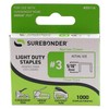 #3 Light Duty 5/16" Narrow Crown Staples - 1000 ct.