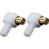 SAOIGEJUA (2Pack) Carburetor Fuel Fitting Elbow Carb Hose Connector Fits