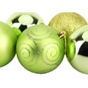 Christmas Concepts® Pack of 5-100mm (4") Large Baubles - Shiny,