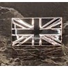 Fat-catz-copy-catz Patriotic Supporters Black & Silver Union Jack Flag Metal