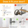Jolik Improved Childproof Door Lever Lock(4 Pack) - Child Door