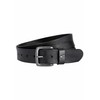 camel active Men's Leather Belt, black