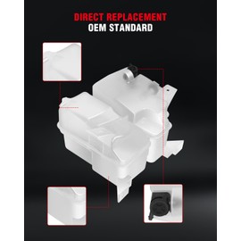 cciyu Coolant Tank Reservoir Fits For 1995-2002 for Ford Explorer2001-2005 for Ford Explorer Sport Trac 1995-2011 for Ford Ranger 1997-2001 for Mercury Mountaineer 603-057