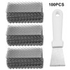 100 PCS Stainless Steel Brick Weep Hole Covers for Brick