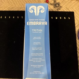 Embrava Best Sports Water Bottle - 32oz Large - Fast Flow, Flip Top Leak Proof