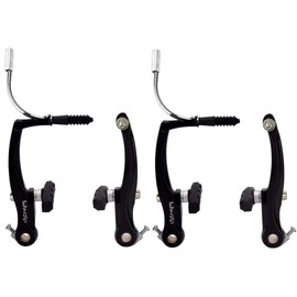 UPANBIKE Mountain Bike Alloy V-Brake Calipers Set Road Bike Brake Caliper Replacement for Most Bicycle(Front+Rear)