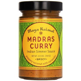 Maya Kaimal Sauce Simmer Madras Curry, 12.5 Oz (Case of 6)