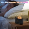 Colorful Flame Air Aroma Diffuser Humidifier, Upgraded 7 Flame Colors