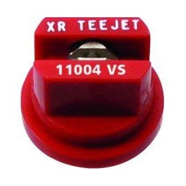 TeeJet XR Extended Range Spray Nozzle XR11004VS - 110° - 0.4 GPM - Red (Pack of 12)