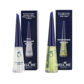 Herome Combi Pack Nail Hardener Strong & Nourishing Nail Oil (Nail Hardener Strong & Nourishing Nail Oil) - Guaranteed Firm Nails - 2 x 10 ml
