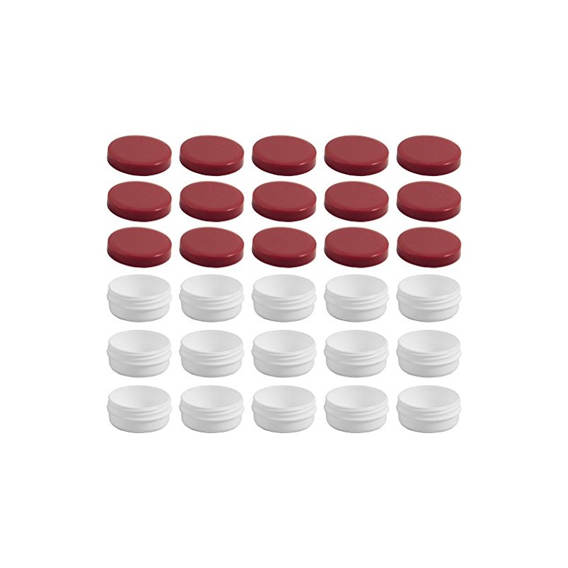 15 ointment containers, cream containers, flat ointment jar, 12 ml