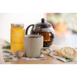 Bee Harmony Orange Blossom Raw Honey, 12 OZ (Pack of 2), from California