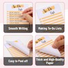 Mr. Pen- to Do List Sticky Notes, 4” x 6”,