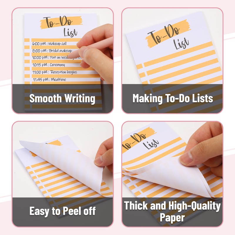 Mr. Pen- to Do List Sticky Notes, 4” x 6”,