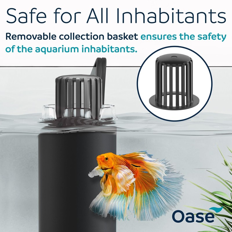 OASE CrystalSkim 350 Surface Skimmer for Freshwater and Marine Aquariums
