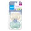 MAM Original Matte Pacifier (2 pack, 1 Sterilizing Pacifier Case),