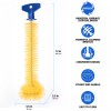 Mr. Scrappy Kitchen Garbage Disposal Cleaning Brush, Sturdy Grip Handle,