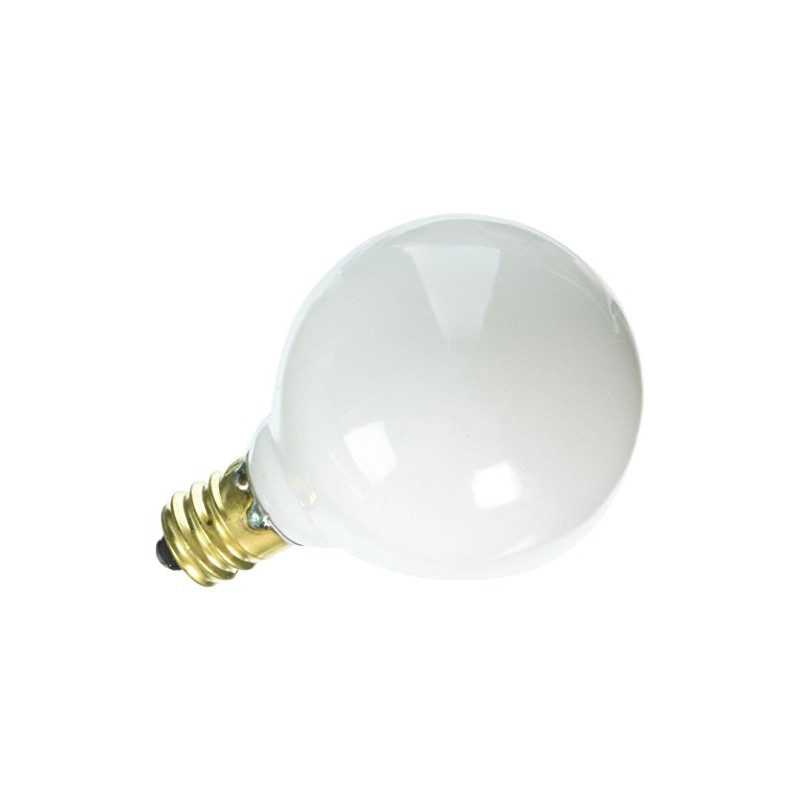 Bulbrite Incandescent G12 Candelabra Screw Base (E12) Light Bulb, 25