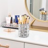 Feyarl Makeup Brush Case Brush Stand Crystal Brush Holder Cosmetic