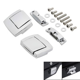 TCT-MOTORPARTS Latch Tour luggage Latches Fit For Harley 1980-2013 touring Street Electra Road Glide Ultra Classic