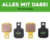 LOQ.7 Bicycle Brake Pads - Sintered for Magura MT5 |