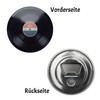 Vinyl Record Magnet with Bottle Opener Round Circular Retro Record