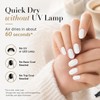 White Nail Polish Pen for Women, Water-Based Quick Dry Precision