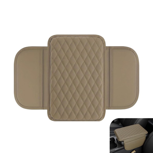 Ferianl Car Center Console Cover, Soft Car Armrest Box Pad