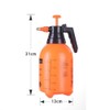 AstraLoom 3L One-Hand Pressure Pump Sprayer, Translucent Bottle with Measurements,