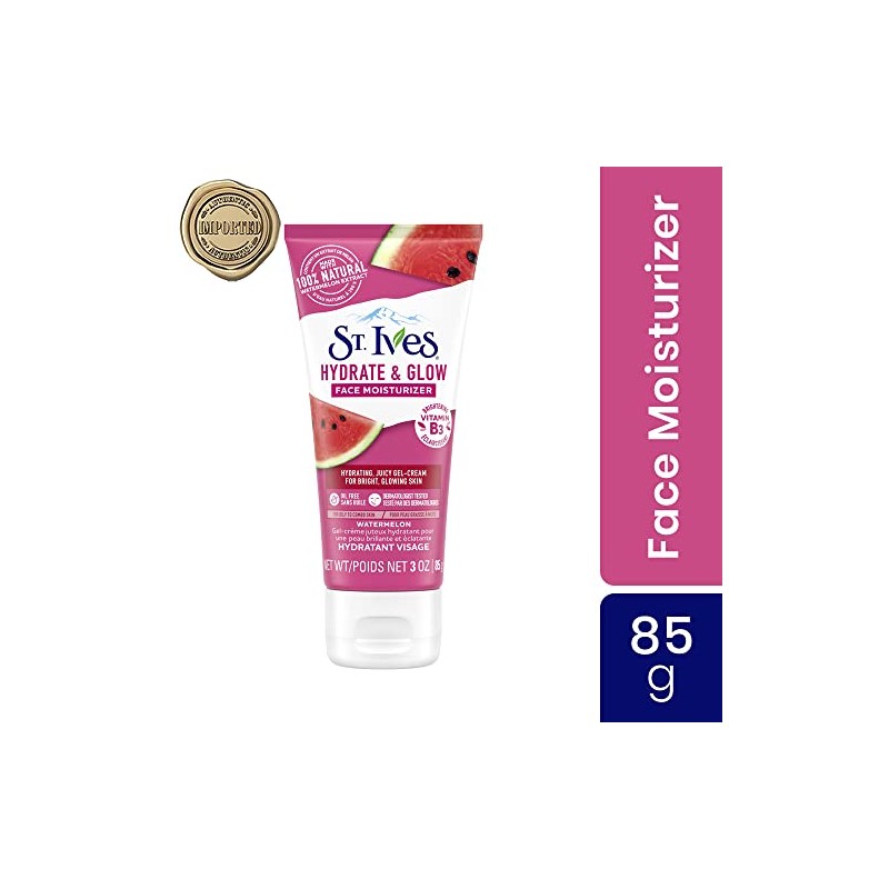 St Ives Crema Hidratante Facial, Sanda, 3Oz 85gr