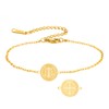 Saint Benedict Bracelet Stainless Steel Exorcism Medal Adjustable Chain Bracelet