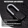 Heavy Duty Combination Padlock Weatherproof Outdoor Padlocks Long Shackle Code