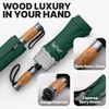 Royal Walk Windproof Folding Travel Umbrella Compact and Strong Luxurious