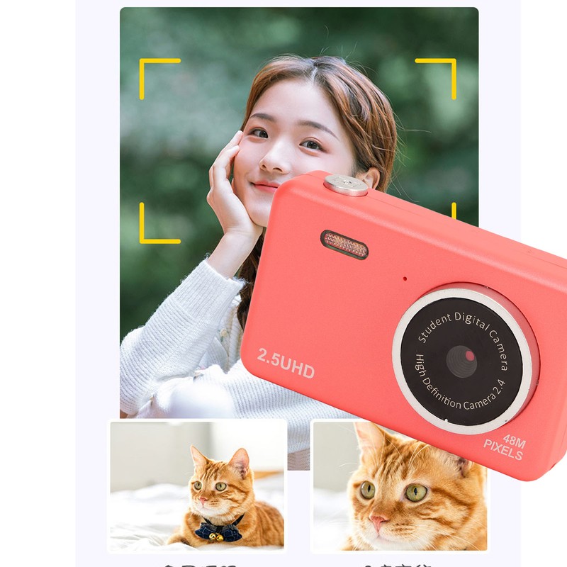 2.5K HD Selfie Camera 8 Times Zoom Automatic Light Sensitivity