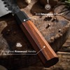 Sunnecko Japanese Chef Knife 8 Inch Chef Knife Wood Handle,