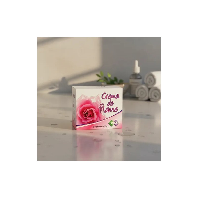 Crema De Ñame Natural Con Algas Marinas Premium 60 Gr