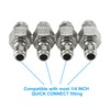 RIDGE WASHER Pressure Washer Nozzle, Stainless Steel Soft Wash Nozzle