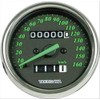 Special Parts Takekawa 05-05-0090 Black & Green Speedometer 6V/12V Universal