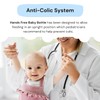 Hands-Free Baby Bottle - Anti-Colic Nursing System 7 oz Glass