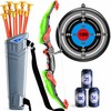 Kids Bow and Arrow Set with Target – LED Light