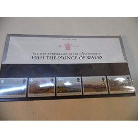 1994 The 25th Anniversary of The Investiture of HRH The Prince of Wales Presentation Pack PP213 (Printed no. 245) - Royal Mail Stamps