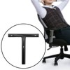 Household T Shaped Swivel Chair Back Support Rod Sturdy Stable